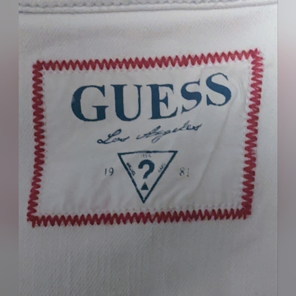 GUESS White Jacket- L (14) - Picture 6 of 7